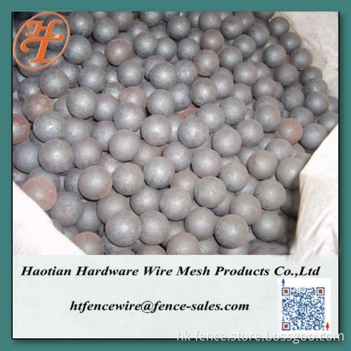 Factory direct sale DIA 20-150MM forged steel grinding ball for ball mill
